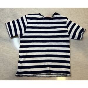 Black and White Striped Tshirt - 0 to 3 months - NWOT